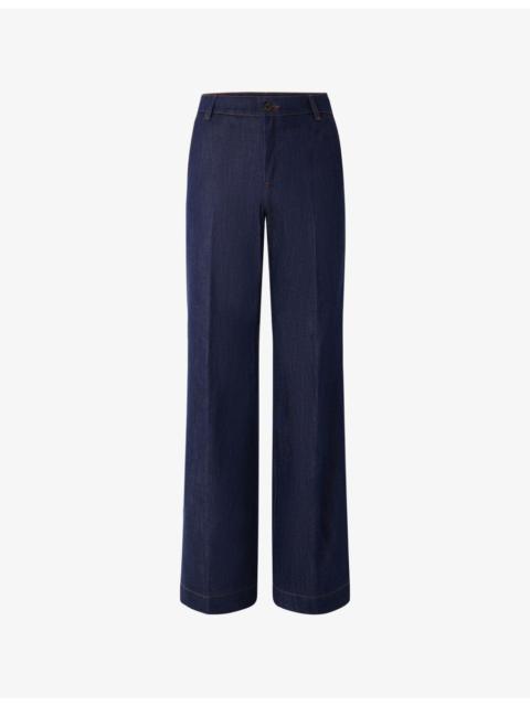 soeur California Wide-Leg Denim Jeans