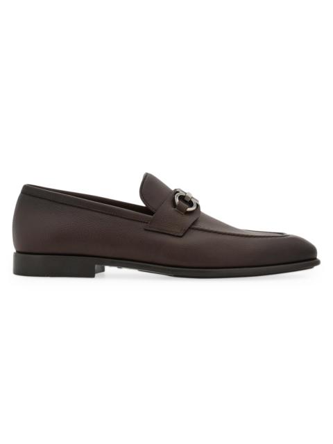 FERRAGAMO Men's Foster Loafers - Dark Brown