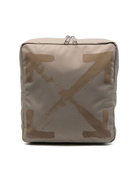 Arrows-print backpack