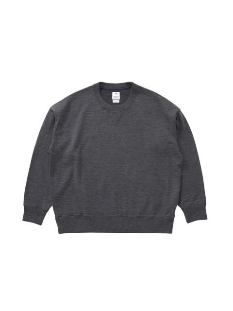 visvim AMPLUS SWEAT L/S (SUPERFINE) W CHARCOAL