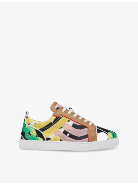 Christian Louboutin Louis Junior Woven Trainers