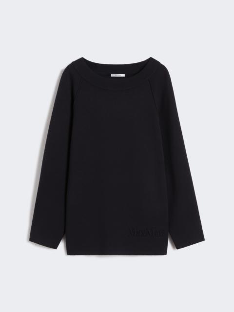 Max Mara DUMBO Oversized jumper in wool and viscose yarn