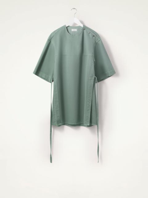 Lemaire BOXY T-SHIRT WITH SLITS