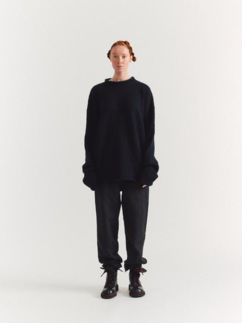 CASEY/CASEY SOFTY JUMPER - WO CASH - BLACK