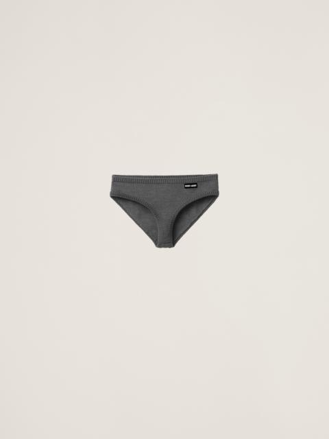 Miu Miu Cashmere panties