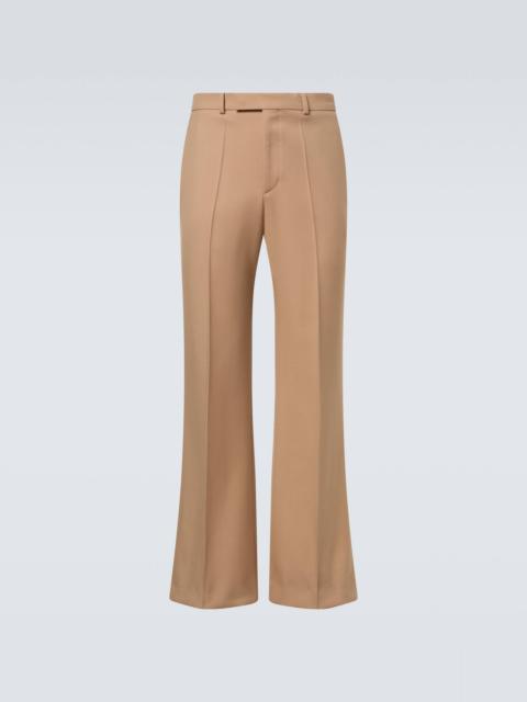 Valentino Virgin wool gabardine flared pants