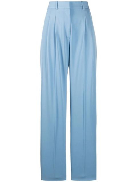 Stella McCartney high-waisted straight-leg trousers