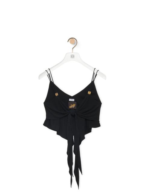 Loewe Double layer top in viscose