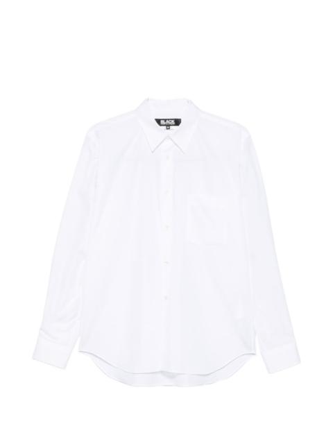 BLACK COMME des GARÇONS patch-pocket shirt
