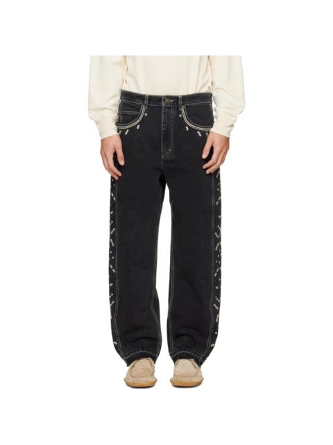 Isabel Marant Black Jorian Jeans