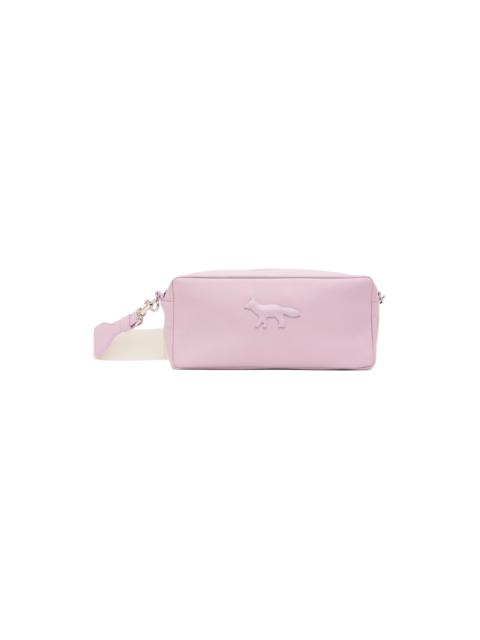 Maison Kitsuné Purple Cloud Trousse Bag