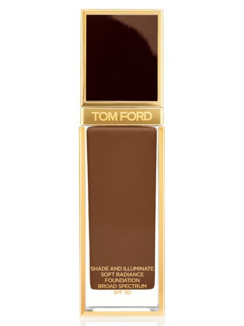 TOM FORD TOM FORD Shade and Illuminate Soft Radiance Foundation SPF 50 in 12.5 Walnut at Nordstrom