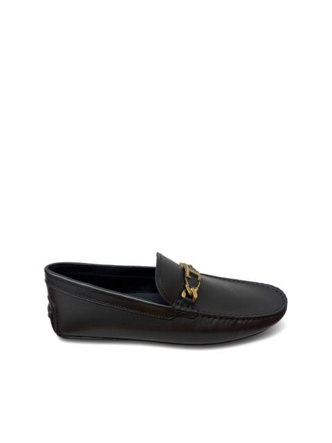 Tod's City Gommino chain-detail loafers