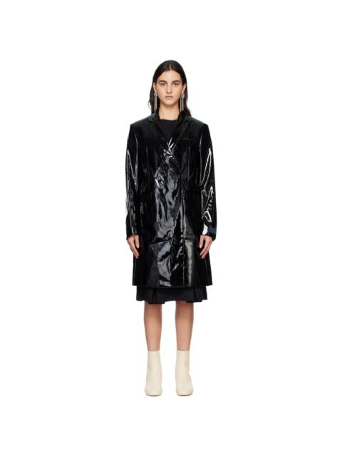 Raf Simons Black Classic Double Breasted Coat