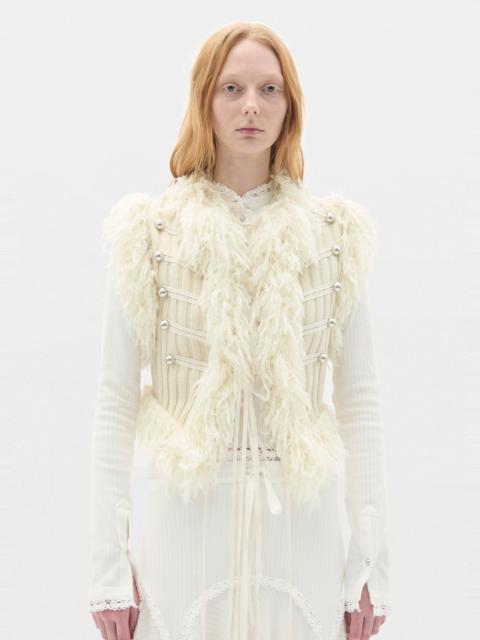 Ann Demeulemeester Odda Marsina Knit jacket