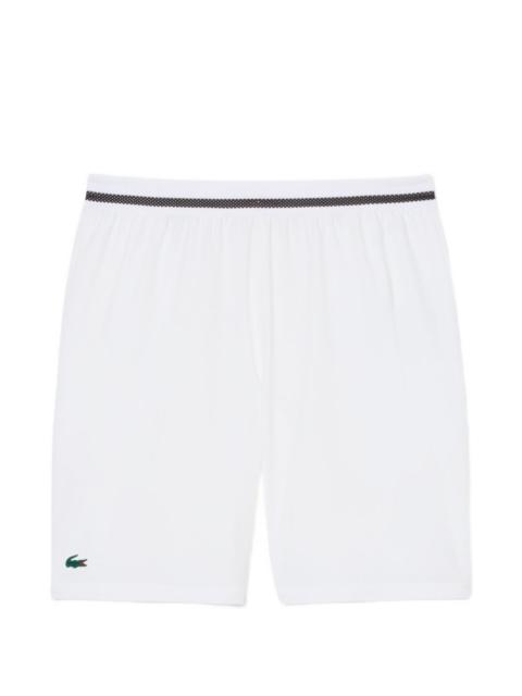 LACOSTE x Novak Djokovic logo shorts