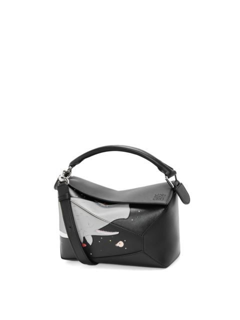 Loewe Whale small Puzzle bag in nappa calfskin