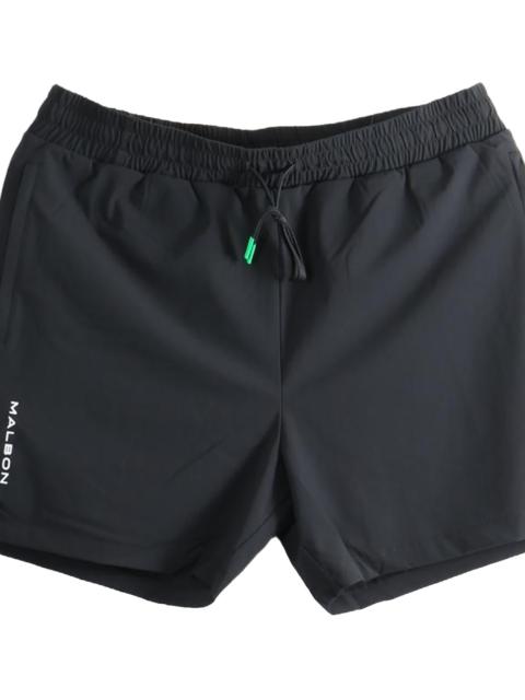 malbon Performance Poly Tech Shorts "Black" M 9739 BLK