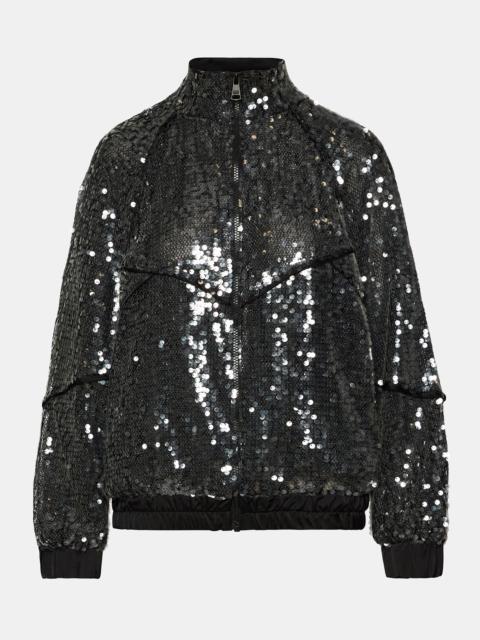 STEVE MADDEN JACEY JACKET BLACK SEQUIN