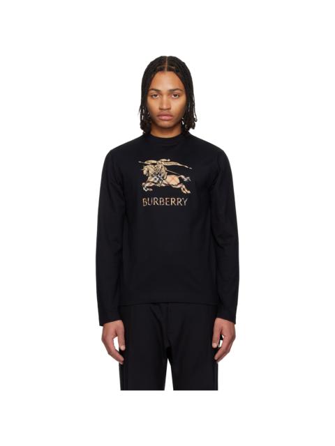 Burberry Black EKD Long Sleeve T-shirt