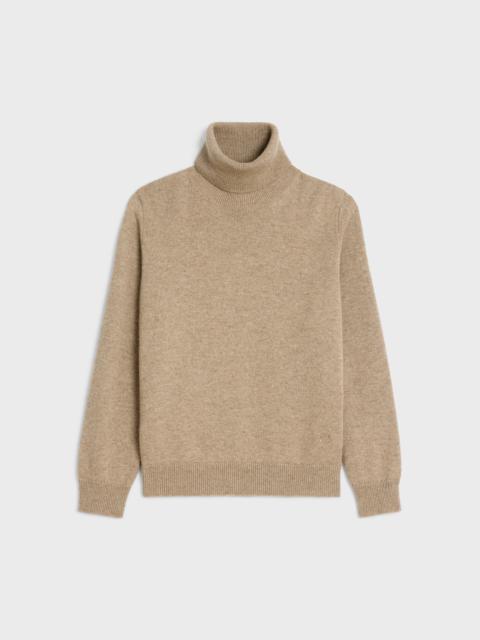Turtleneck sweater in Scottish cashmere