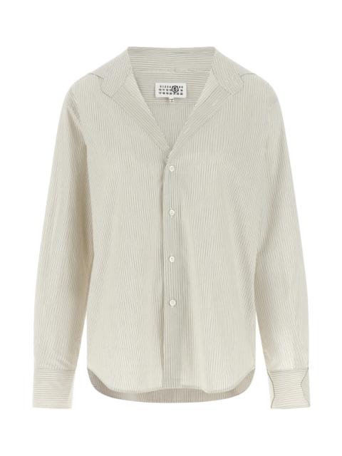 MM6 Maison Margiela Trompe l'oeil collar shirt