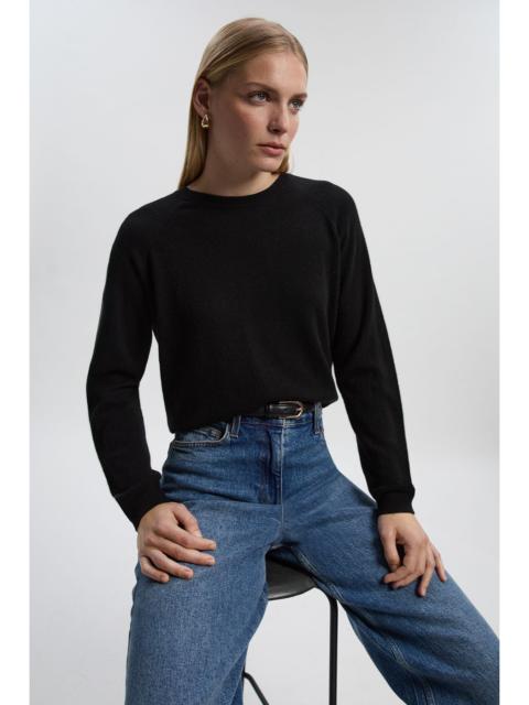 KAREN MILLEN Cashmere Crew Neck Knitted Jumper