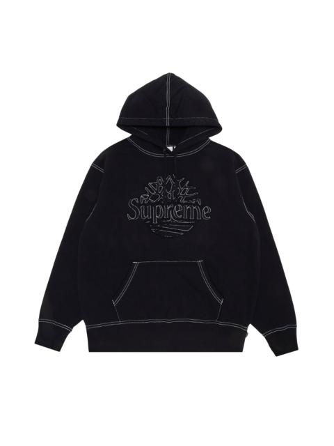 Supreme x Timberland Hooded Sweatshirt 'Black'