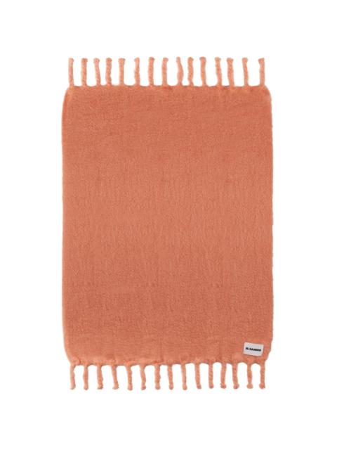 Jil Sander Pink Scarf Throw Blanket