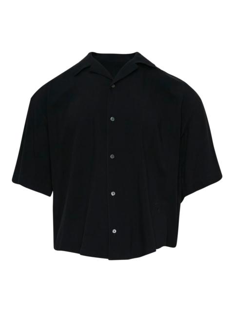 AMI Paris Embroidered Short Sleeve Boxy Shirt