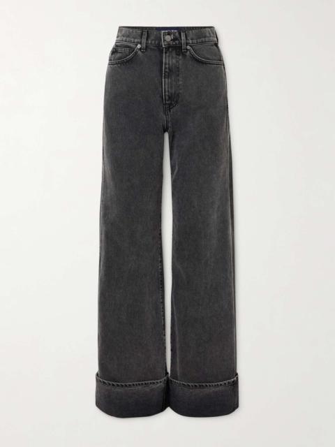 VERONICA BEARD Taylor high-rise wide-leg jeans