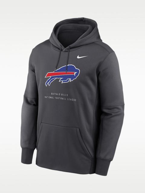 Nike Buffalo Bills Men's Nike Therma NFL Pullover Hoodie