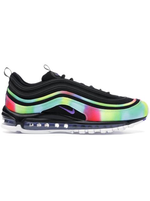 Nike Air Max 97 G NRG Tie Dye Black Multi Color Golf‎ Shoes CK1219-001 Mens Nike Air Max 97 Golf  main image 3