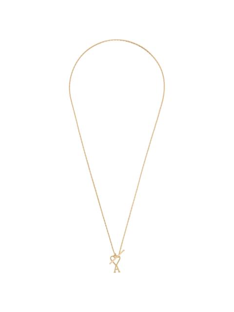 AMI Paris Ami de Coeur Chain Necklace