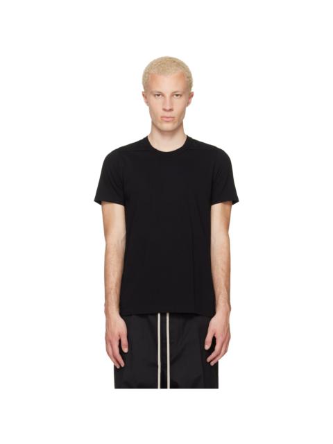 Rick Owens Black Tower Short Level T-shirt