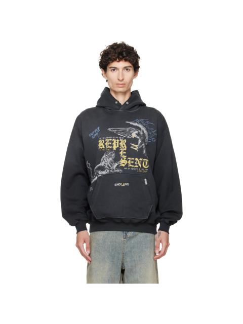 REPRESENT Black Enemy Hoodie