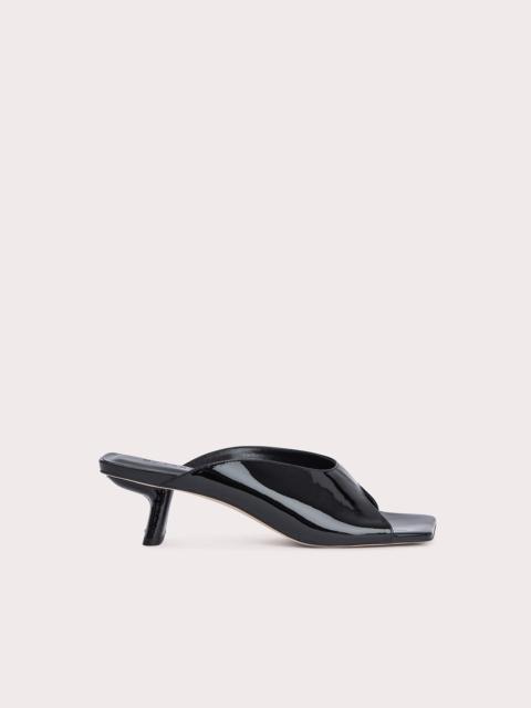 BY FAR Huston Black Patent Leather