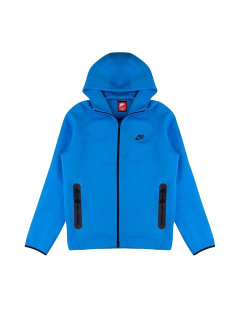 Nike Nike Sportswear Tech Fleece Windrunner Full Zip Hoodie 'Light Photo Blue/Black'