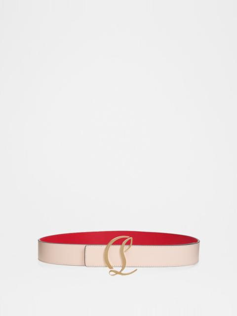 Christian Louboutin CL Logo Leather Belt