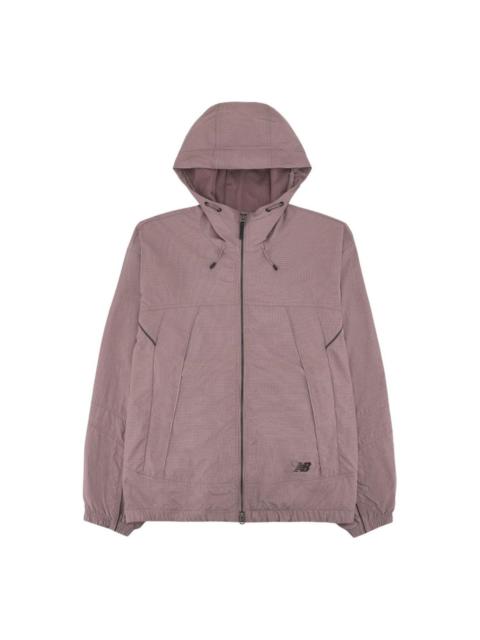 New Balance New Balance Uni 740 Shifted Woven Jacket 'Grey Pink' NBNAG21303-GP