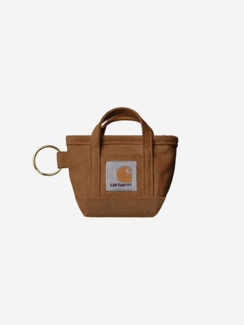 Carhartt WIP Mini Top-Zip Tote Bag Keychain
