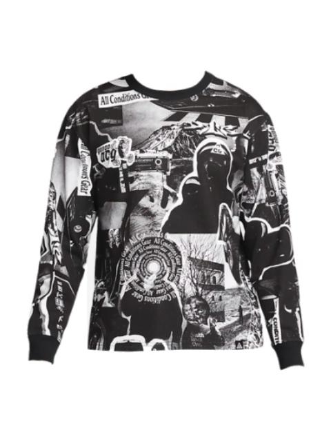 Nike Nike ACG Glacier Long Sleeve Shirt Asia Sizing 'Black White' DJ5801-010