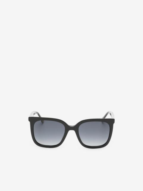 CAROLINA HERRERA logo-detail square-frame sunglasses