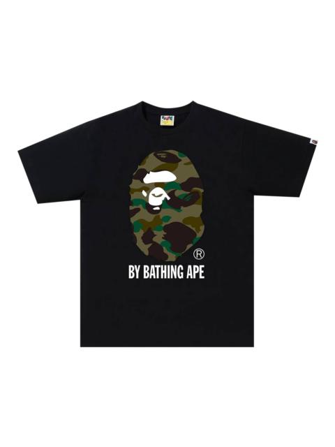 A BATHING APE® BAPE 1st Camo By Bathing Ape Tee 'Black/Green'