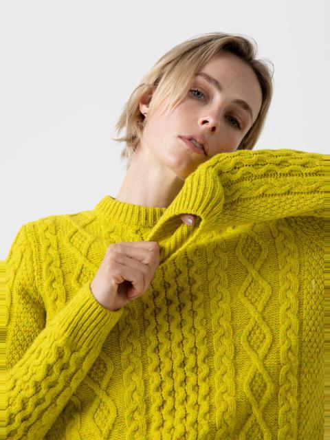 Sunspel Edie Campbell Cable Jumper