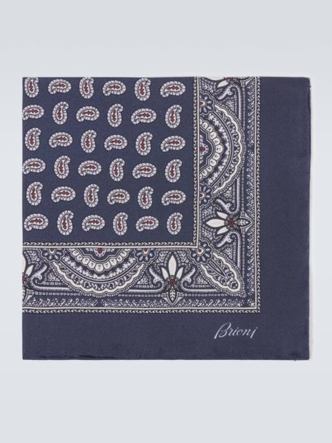 Brioni Silk pocket square