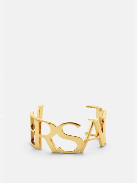 VERSACE Logo Cuff Bracelet