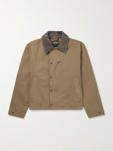 FrizmWORKS Heritage Corduroy-Trimmed Cotton-Blend Jacket