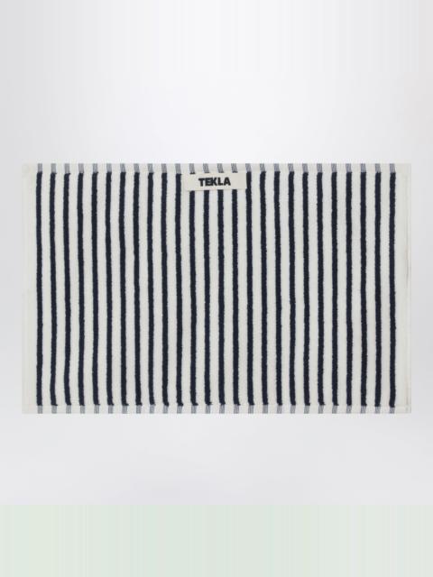 TEKLA White striped guest towel 30x50