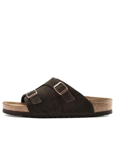 BIRKENSTOCK Birkenstock Zrich Soft Footbed Suede Leather Narrow Fit 'Mocha' 1009531